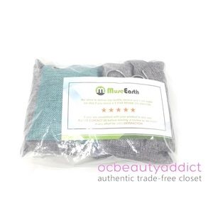 MuseEarth 5 Pc Bamboo Charcoal Deodorizer + Hooks